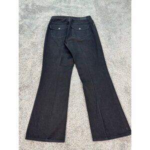 Vtg Ralph Lauren Jeans Womans 12 High Rise Flare Bootcut Pocket Flap Y2K Denim